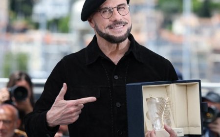 Travolta Wore Berets at Cannes to ‘Play’ a Director — Cue Viral Reactions
