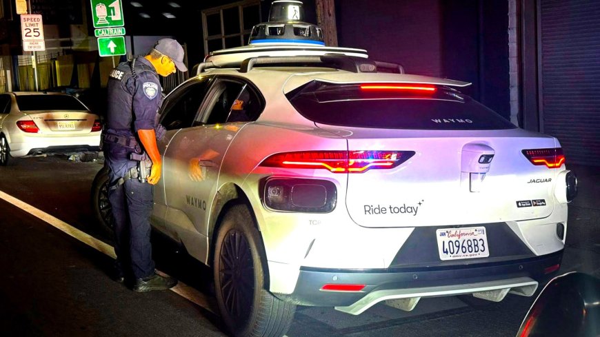 California Lets Cops Ticket Robotaxis — Yes, You Can Give a Parking Ticket to a Self-Driving Car