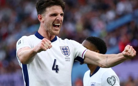 Declan Rice: Chelsea Reject Turned England’s Vice-Captain and £105m Midfield Swiss Army Knife