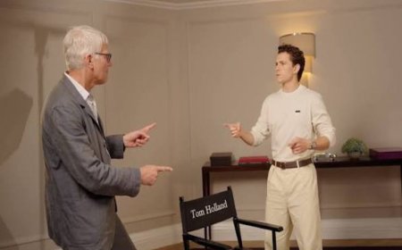 Two Tom Hollands Walk Into a Podcast and Recreate the Spider-Man Pointing Meme